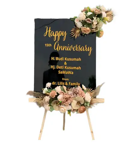 Papan Bunga Akrilik Sumber Pandan