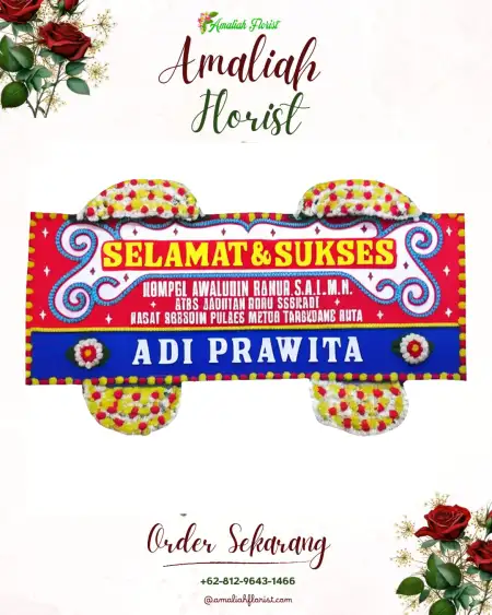 Papan Bunga Ucapan Selamat Sumber Pandan