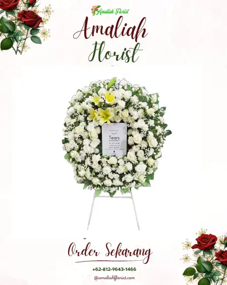 Krans Bunga Duka Sumber Pandan